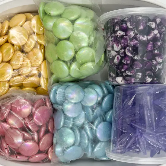 Six Types of Composite Beads