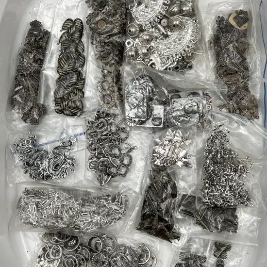 Mixed Quantity Metal Beads & Jewellery Mounts