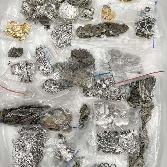 Mixed Quantity Metal Beads & Jewellery Mounts