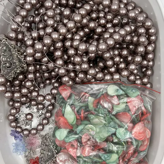 Bulk Quantity Large Faux Pearl Beads
