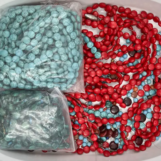 Three Types Hardstone Beads