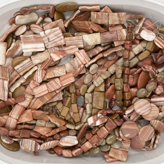 Mixed Jasper & Hardstone Beads