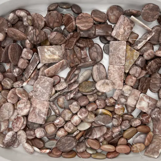 Mixed Jasper & Hardstone Beads