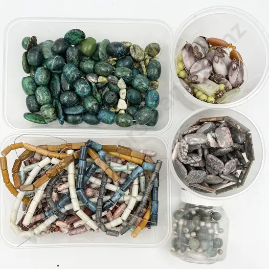 Mixed Jasper & Hardstone Beads