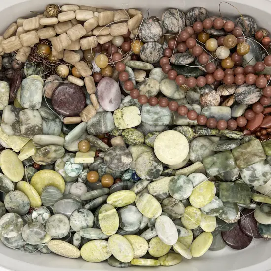 Mixed Jasper & Hardstone Beads