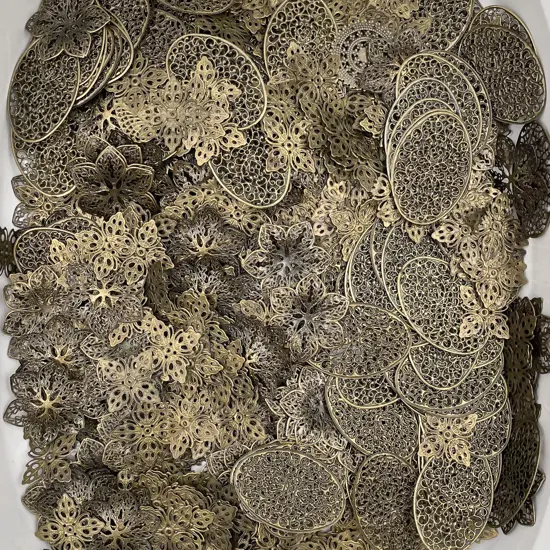 Quantity Metal Jewellery Fittings