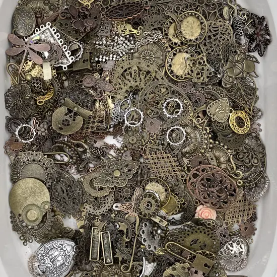 Quantity Metal Jewellery Fittings