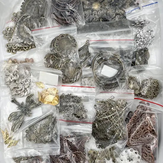 Quantity Metal Jewellery Fittings