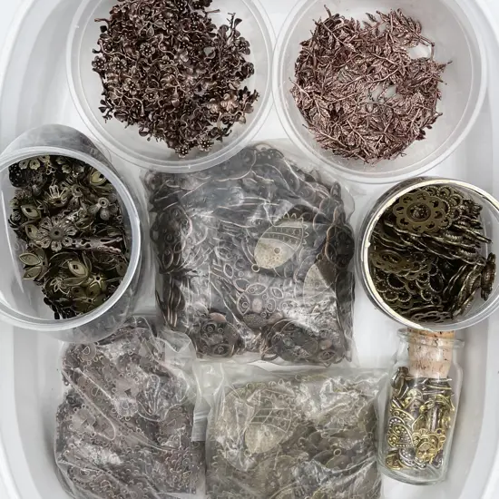 Quantity Metal Jewellery Fittings