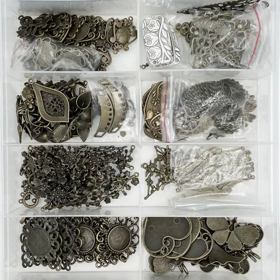 Quantity Metal Jewellery Fittings