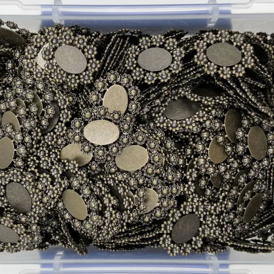 Bulk Quantity Metal Bead Mounts