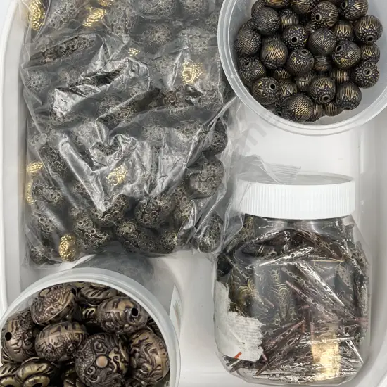 Bulk Quantity Various Metal Beads