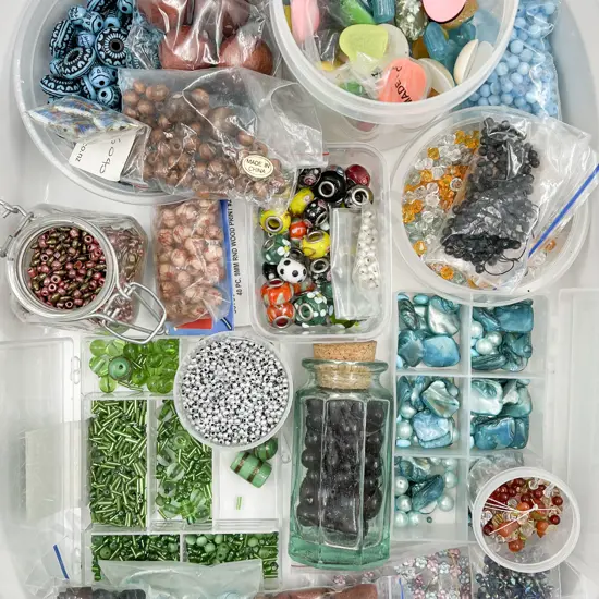Mixed Assortment of Beads