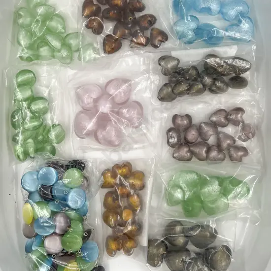 Glass Opalescent Beads