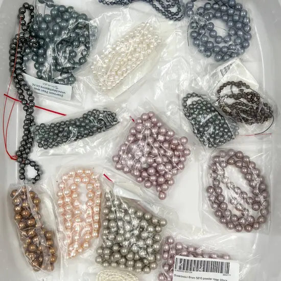 Mixed Faux Pearl Beads