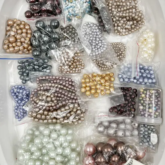 Mixed Faux Pearl Beads