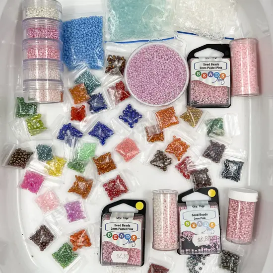 Mixed Seed Beads