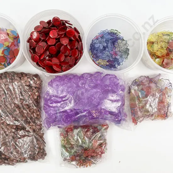 Quantity Plastic Colourful Beads