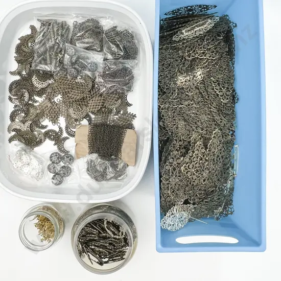 Quantity Metal Jewellery Fittings & Mounts