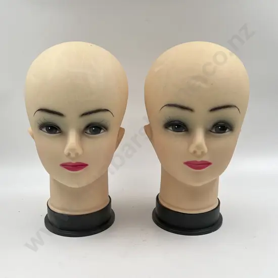 Two Vinyl Display Heads