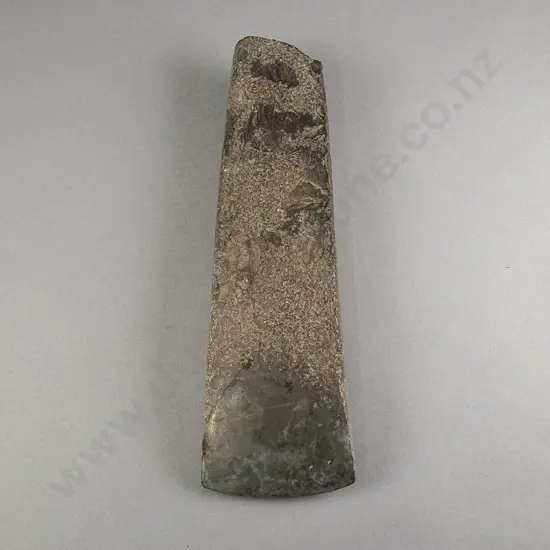 A Large Pre-European Toki (Greywacke)