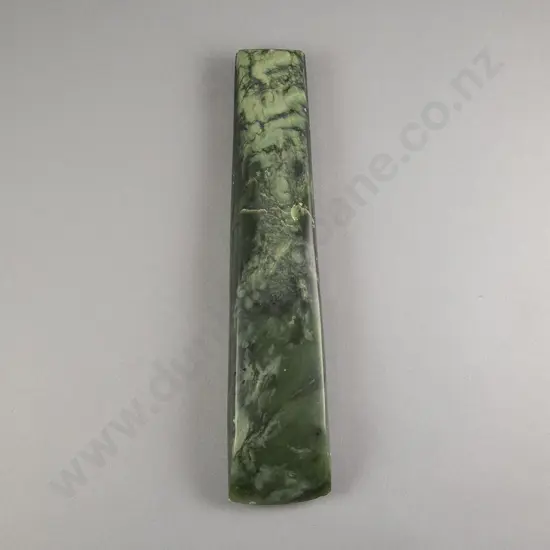 A Good Large Pre-European Pounamu Toki (Adze Blade)
