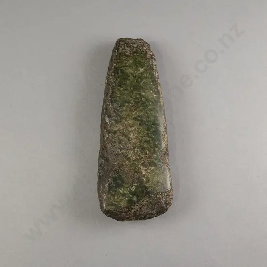 A Pre European Toki Pounamu (Adze Blade)
