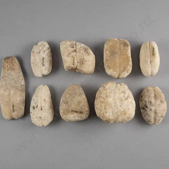 Nine Limestone Sinkers