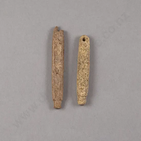 Two Whalebone Minnow Lures