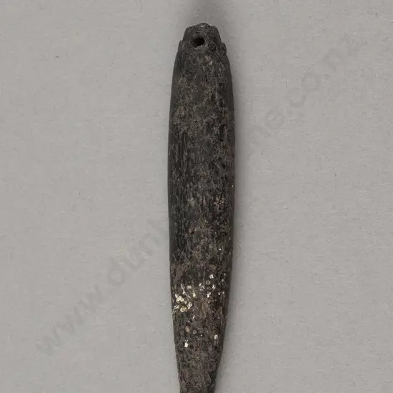 An Unusual Blackened Whalebone Lure