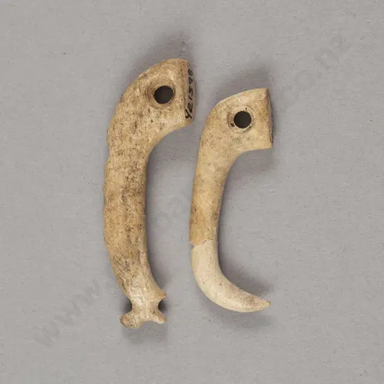 Two Bone Fish Hook Shanks