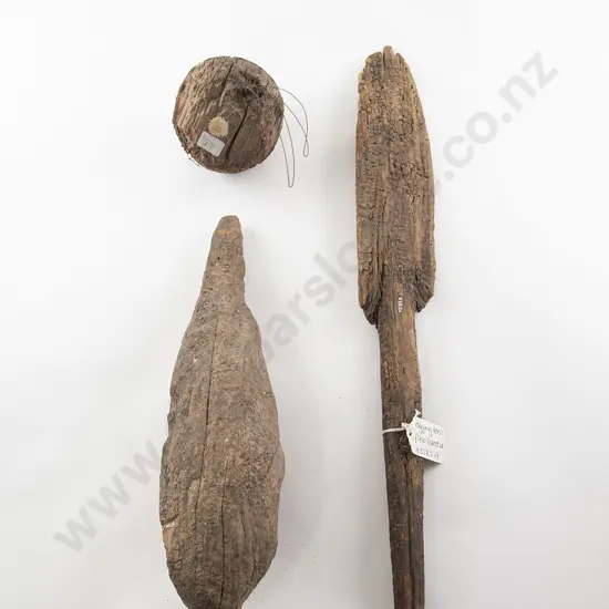 Three Swamp Recovered Artefacts