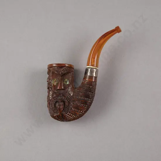 Carved Wooden Pipe