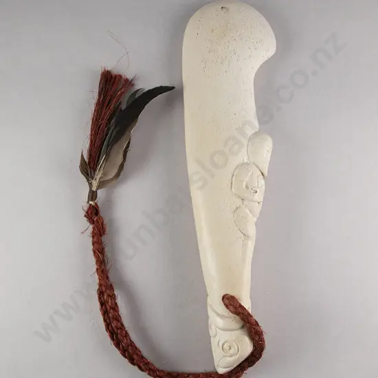 Contemporary Whale Bone Wahiaka (Short Club)