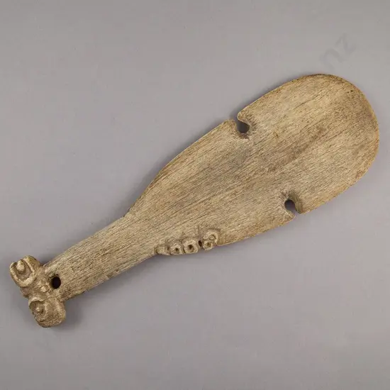 A 19th Century Kotiate Paraoa (Whalebone Hand Club )