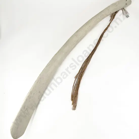 Whale Bone Hoeroa (Throwing Weapon)