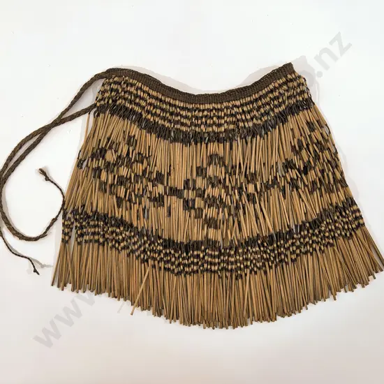 Early 20th Century Piupiu (Maori Waist Garment)