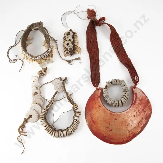 Papua New Guinea Six Shell Adornments