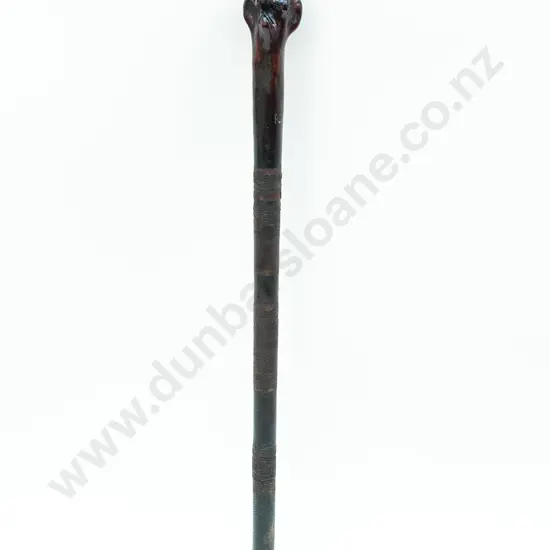 Fijian 19th Century Root Stock War Club (Vunikau)