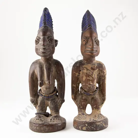 A Pair Of Yoruba Ibeji Figures