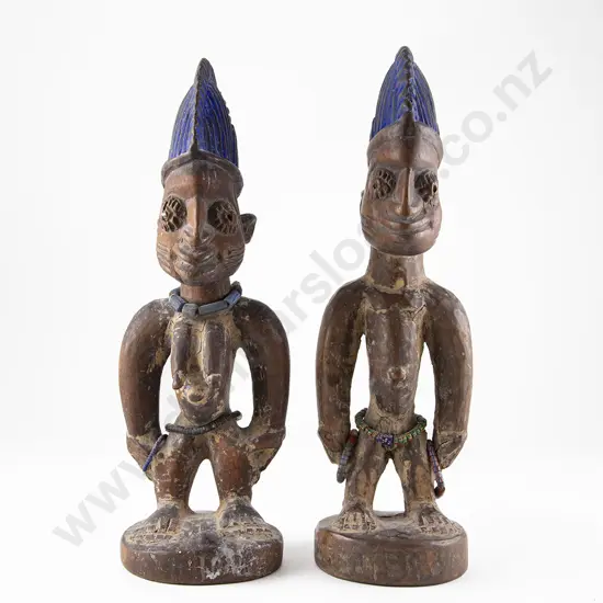A Pair Of Yoruba Ibeji Figures