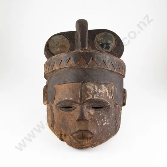 Makonde Hemlmet Mask From Mozambique