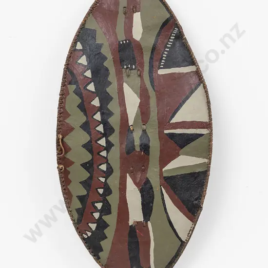 African Maasai War Shield