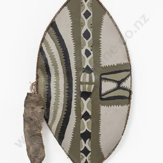 African Maasai War Shield