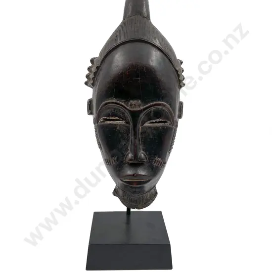 Baule Mask From The Ivory Coast