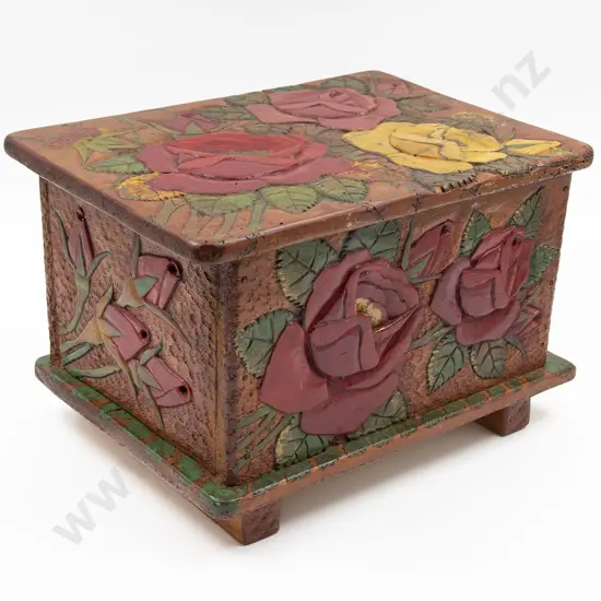 Jane Brenkley Carved box