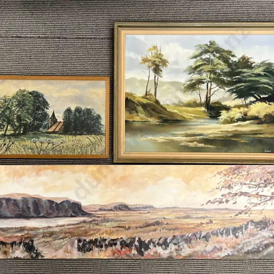 Three Assorted Artworks