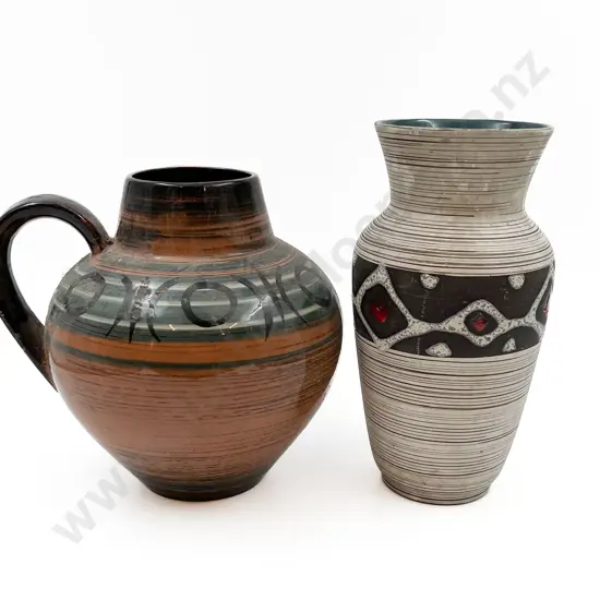 Two Retro German Vases