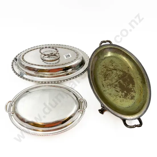 Three S/P Entrée Dishes