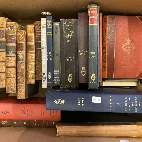 Box of Assorted Vintage Books